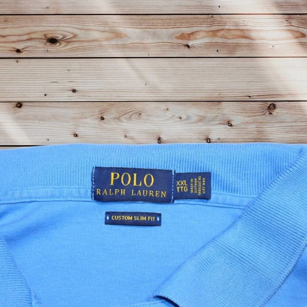 Polo By Ralph Lauren Blue Polo Size XXL
